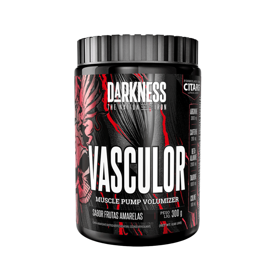 DARKNESS PRÉ-TREINO VASCULOR POWDER (COM CAFEÍNA) POTE 300G