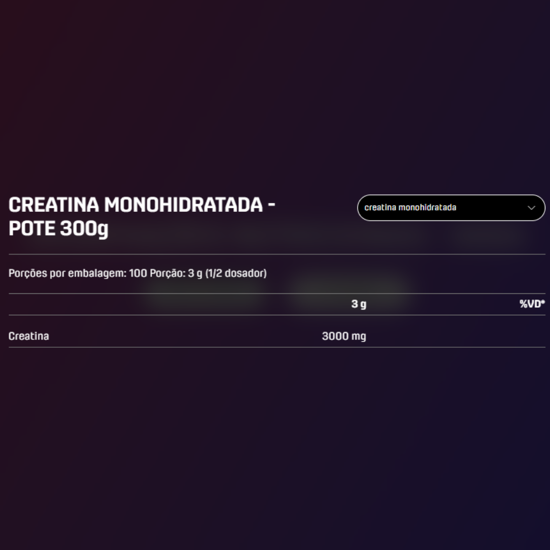 DUX CREATINA MONOHIDRATADA