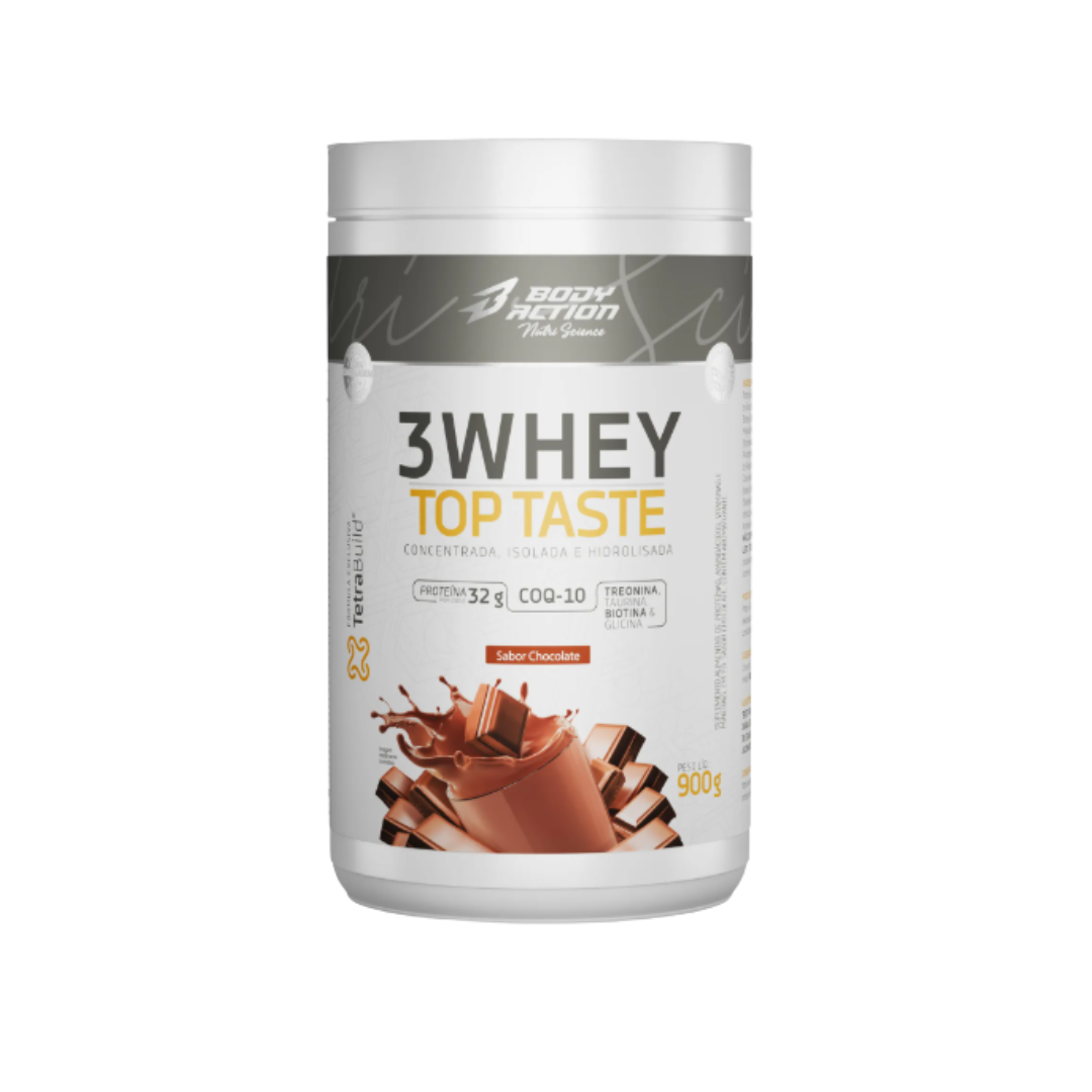 BODYACTION WHEY 3W TOP TASTE 900G POTE