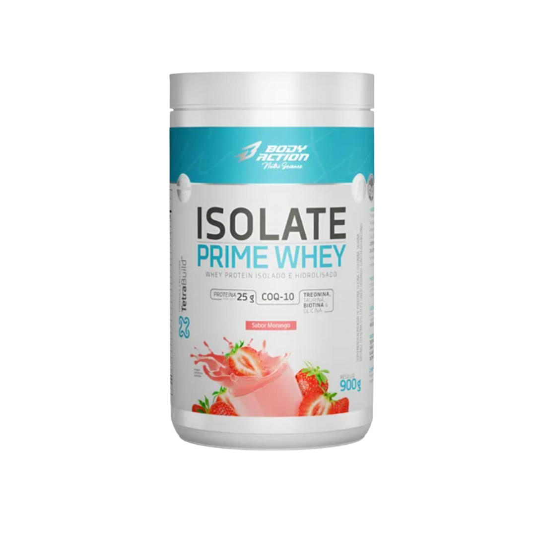 BODYACTION WHEY ISOLADO ISOLATE PRIME POTE 900G