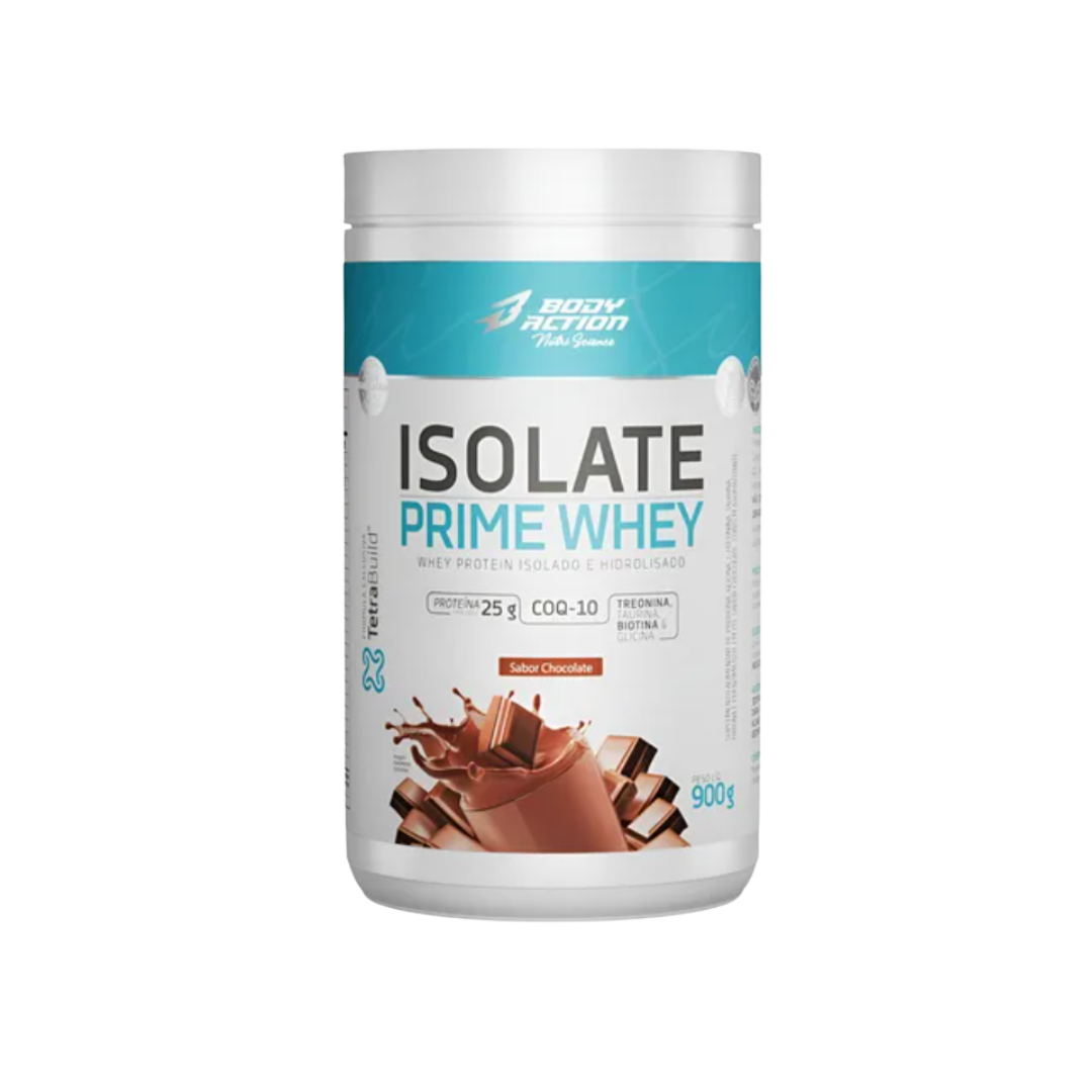BODYACTION WHEY ISOLADO ISOLATE PRIME POTE 900G