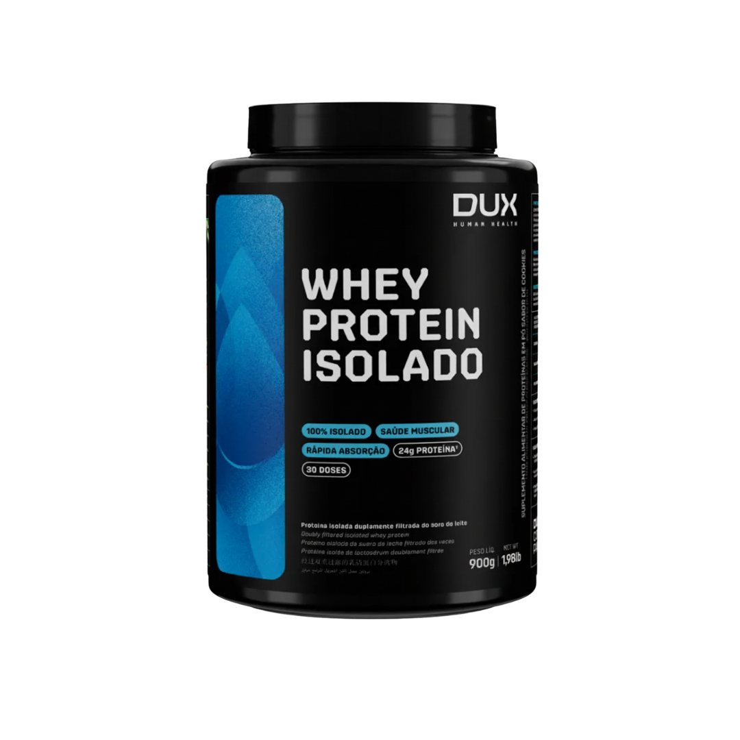 DUX WHEY PROTEIN ISOLADO POTE 900G