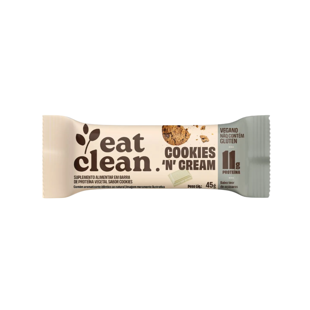 EAT CLEAN BARRA DE PROTEINA VEGETAL 45G