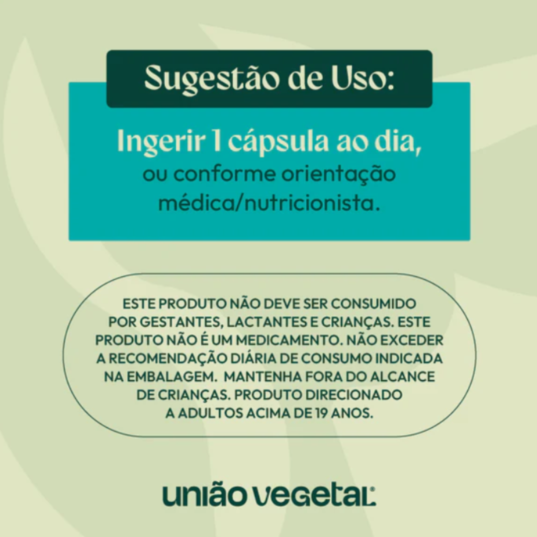 UNIÃO VEGETAL ORTOCAPS (COLAGENO TIPO II) 600MG 60CPS
