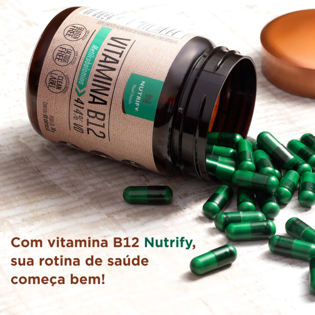 NUTRIFY VITAMINA B12 POTE 60CPS