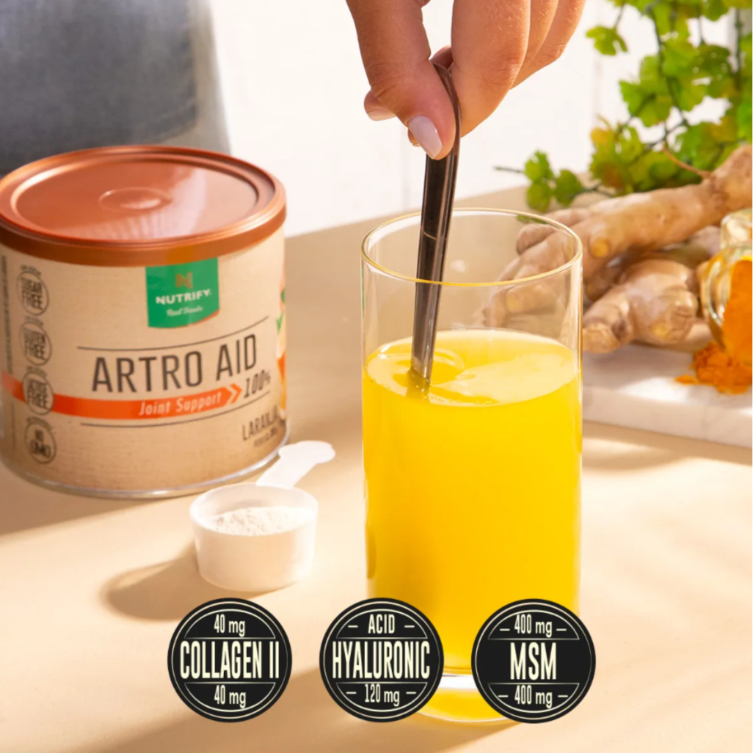 NUTRIFY COLÁGENO ARTRO AID LATA 200G LARANJA
