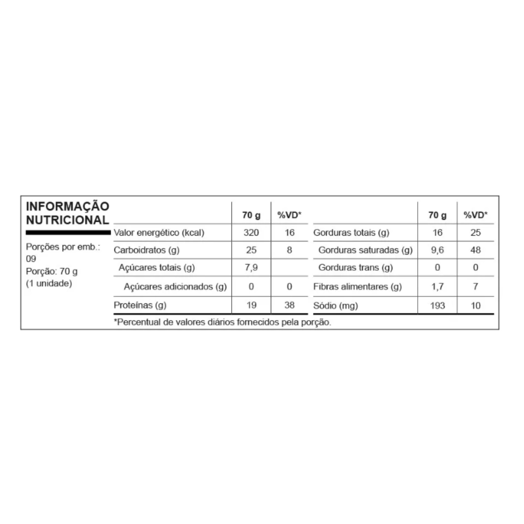 NUTRATA BARRA DE PROTEÍNA 70G - BACIO DI LATTE PISTACHE