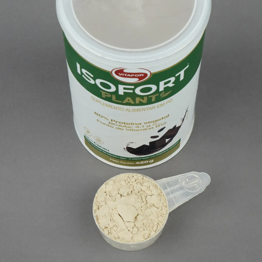 VITAFOR PROTEÍNA VEGANA ISOFORT PLANT LATA 450G