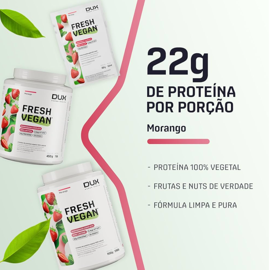 DUX PROTEÍNA VEGANA FRESH VEGAN POTE 450G