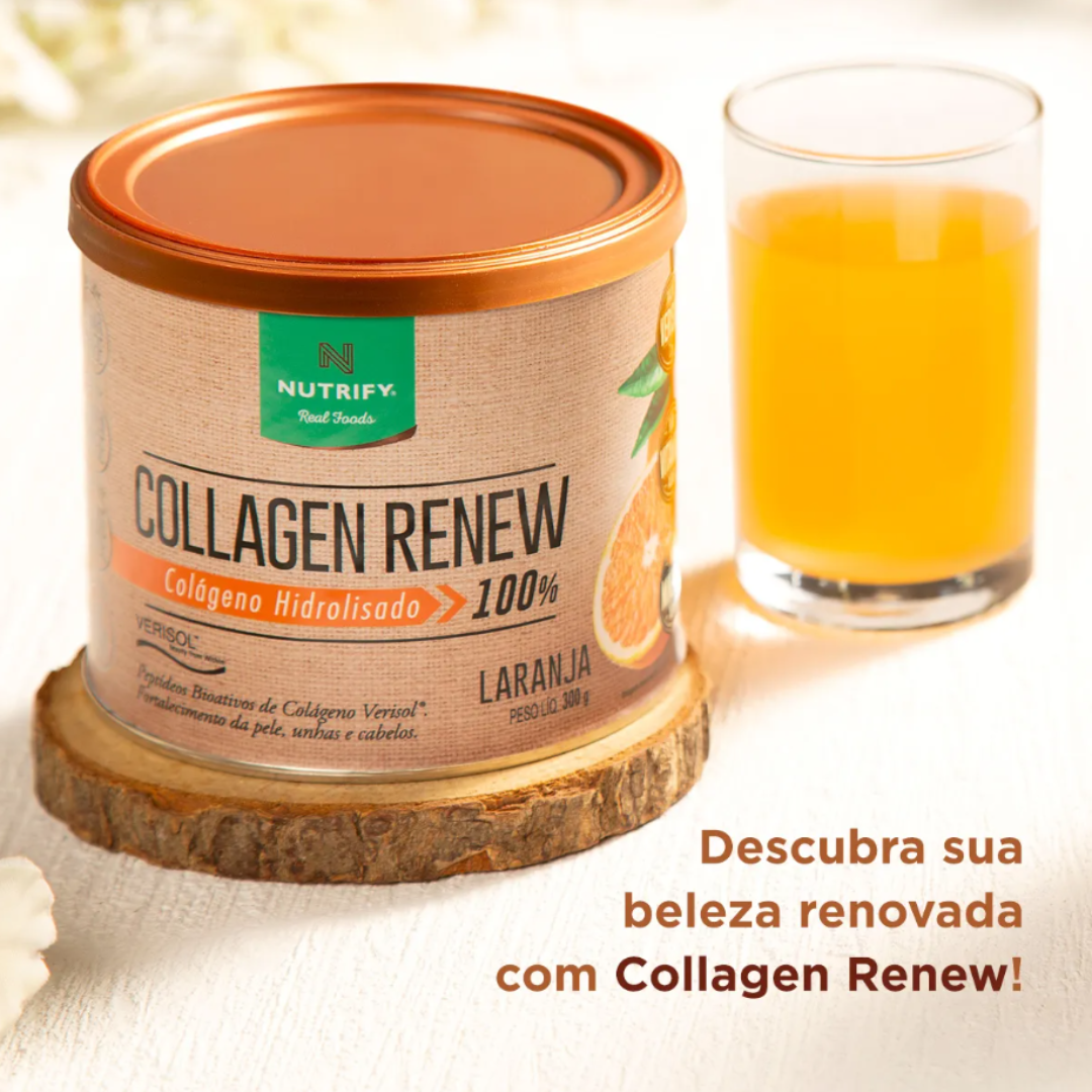 NUTRIFY COLÁGENO COLLAGEN RENEW LATA 300G
