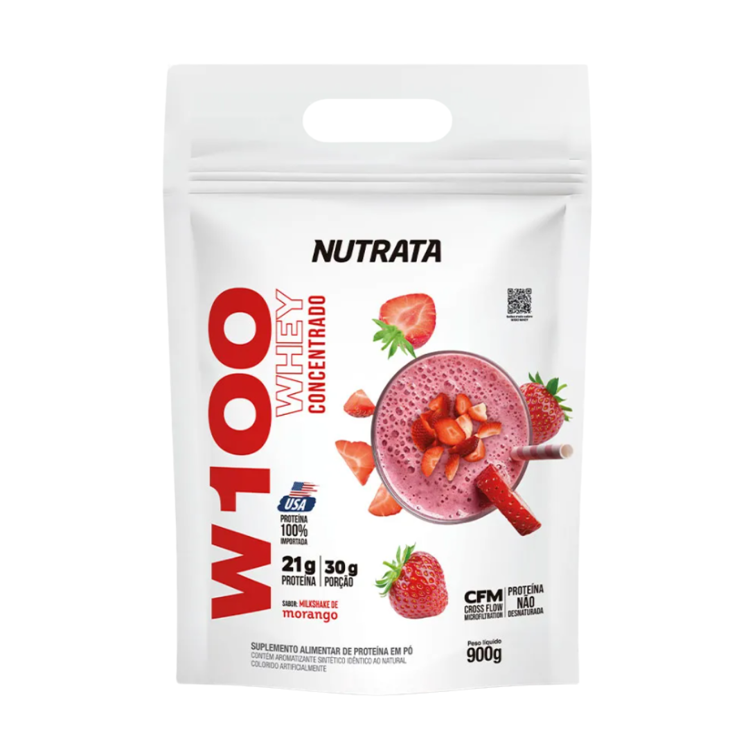 NUTRATA WHEY CONCENTRADO 100% REFIL 900G