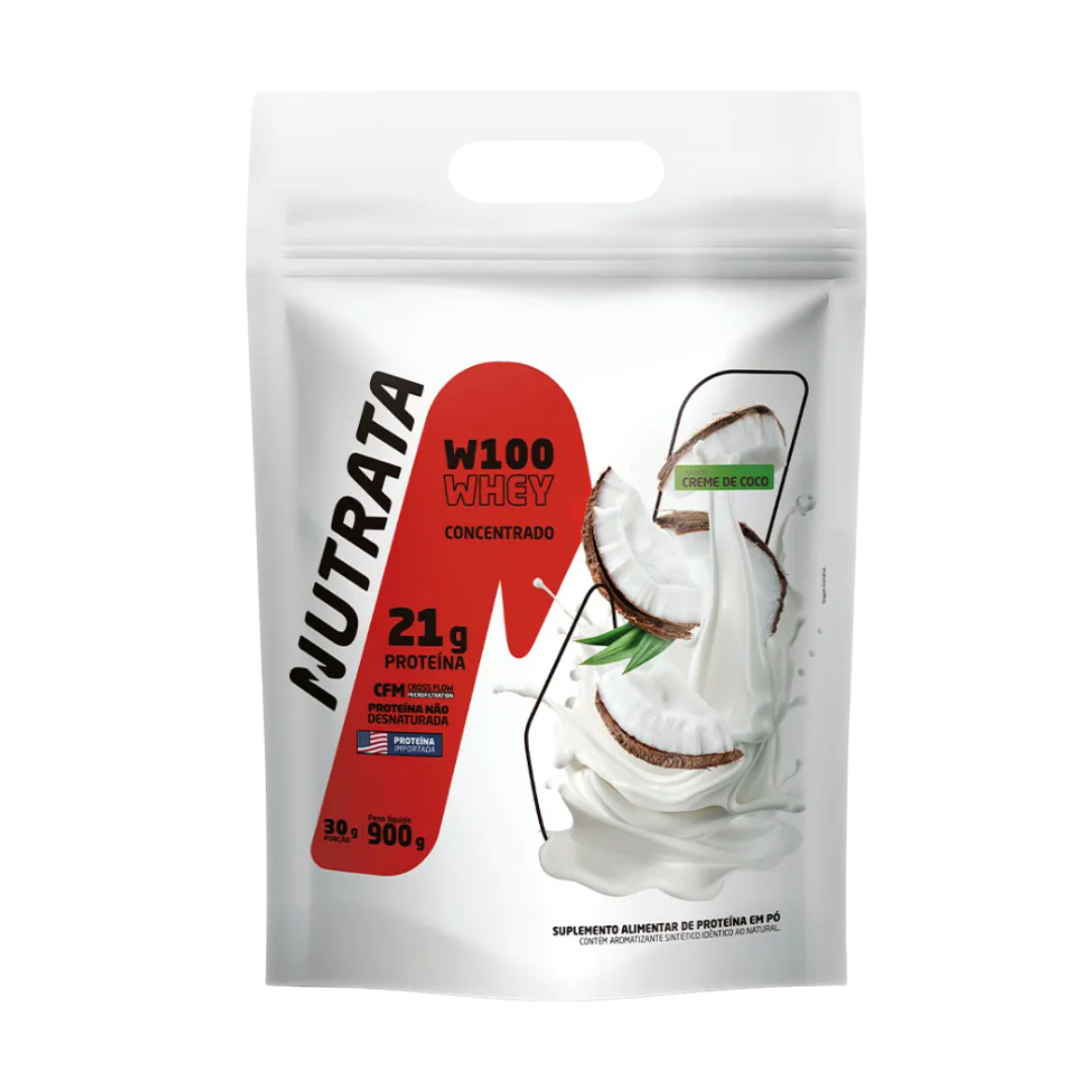 NUTRATA WHEY CONCENTRADO 100% REFIL 900G