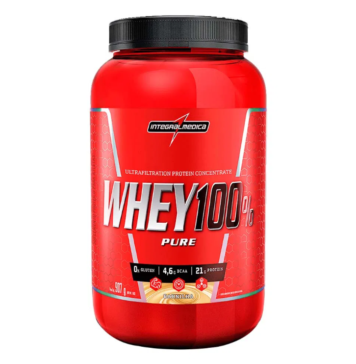 INTEGRAL MÉDICA WHEY CONCENTRADO 100% PURE