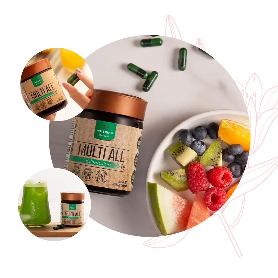 NUTRIFY MULTIVITAMINICO MULTI-ALL 60 CAPSULAS
