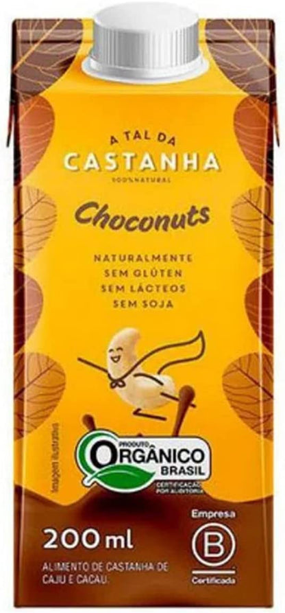 A TAL DA CASTANHA LEITE DE CASTANHA UHT 200ML CHOCONUTS