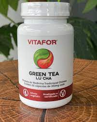 VITAFOR GREEN TEA LU CHA 350MG 60 CAPS Ox Muscle Suplementos