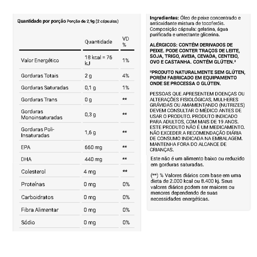 DUX ÔMEGA 3 FISH OIL - 120 CAPS