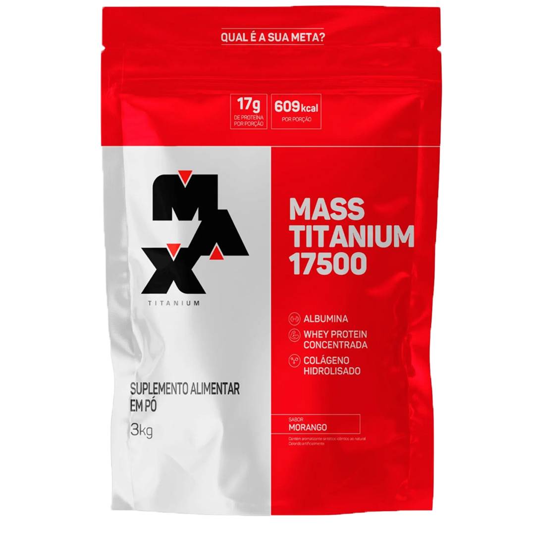 MAX TITANIUM HIPERCALÓRICO MASS TITANIUM 17500 3KG