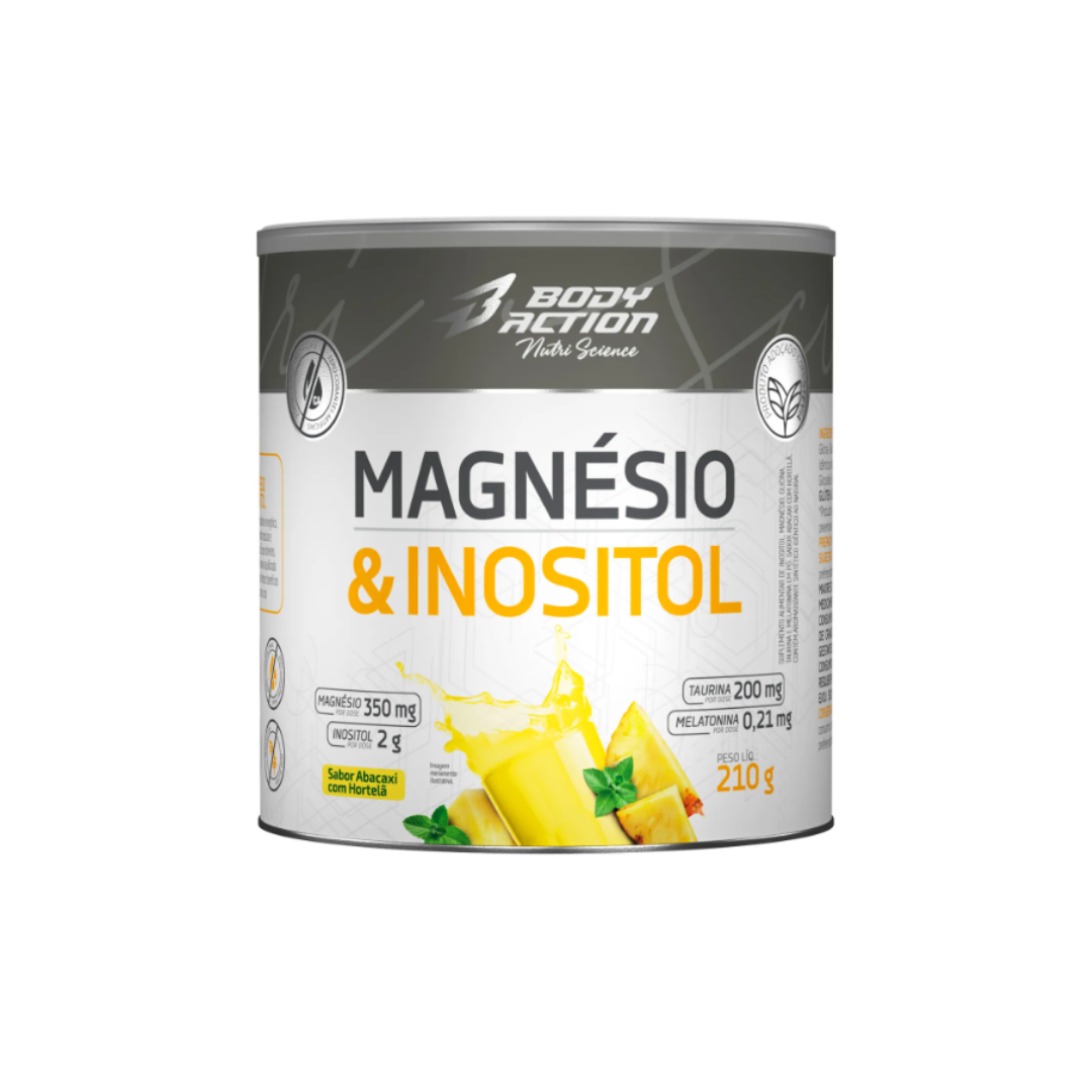 BODYACTION MAGNESIO & INOSITOL 210G SABOR:MARACUJA