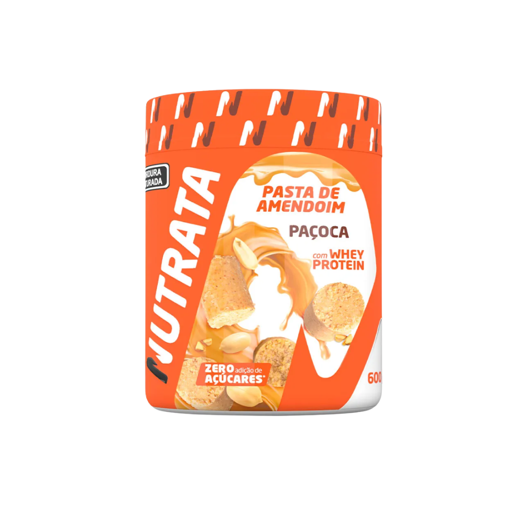 NUTRATA PASTA DE AMENDOIM POTE 600G SABOR PACOCA
