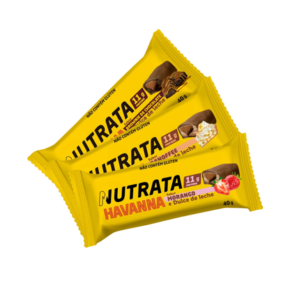 NUTRATA BARRA WHEY GREGO BAR HAVANNA 40G