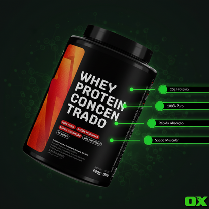 DUX WHEY PROTEIN CONCENTRADO POTE 900G