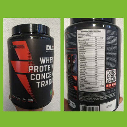 DUX WHEY PROTEIN CONCENTRADO POTE 900G