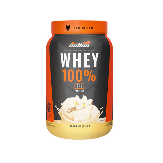 NEW MILLEN WHEY CONCENTRADO 100% POTE 900G