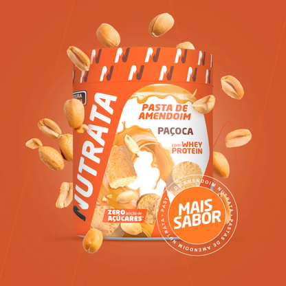 NUTRATA PASTA DE AMENDOIM POTE 600G SABOR PACOCA