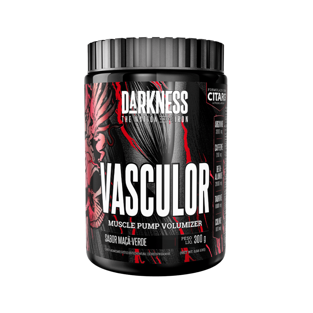 DARKNESS PRÉ-TREINO VASCULOR POWDER (COM CAFEÍNA) POTE 300G