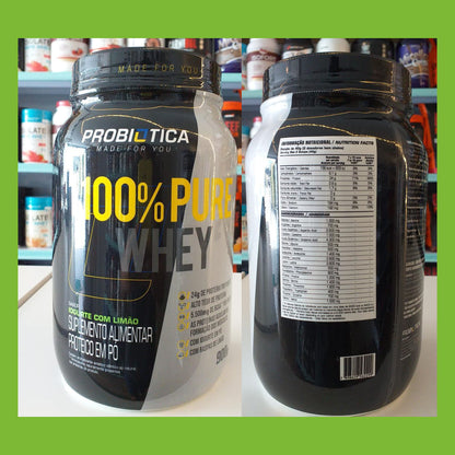 PROBIÓTICA WHEY CONCENTRADO 100% PURE