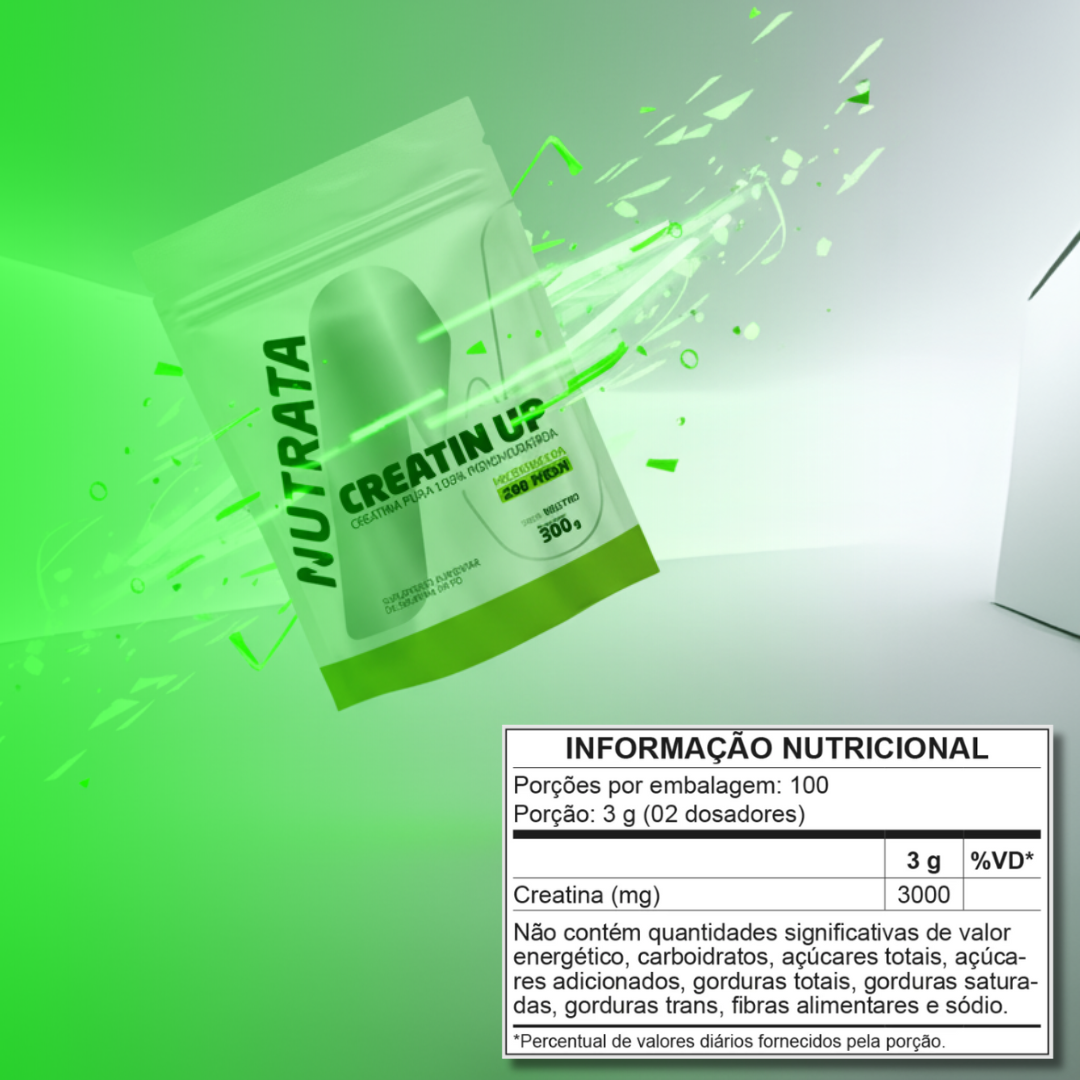 NUTRATA CREATINA UP MONOHIDRATADA REFIL 300GR