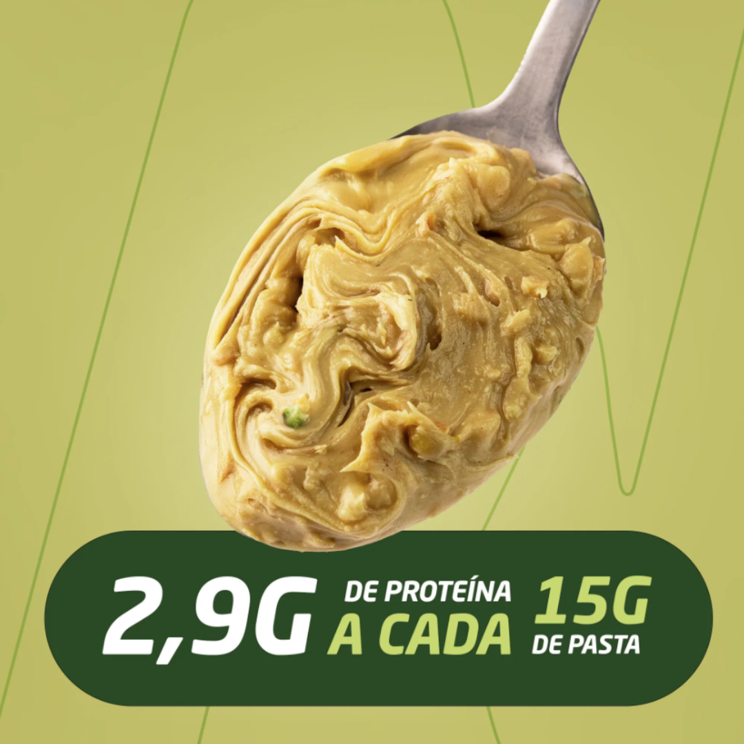 NUTRATA PASTA DE AMENDOIM POTE 400G SABOR: BACIO DI LATTE (PISTACHE)