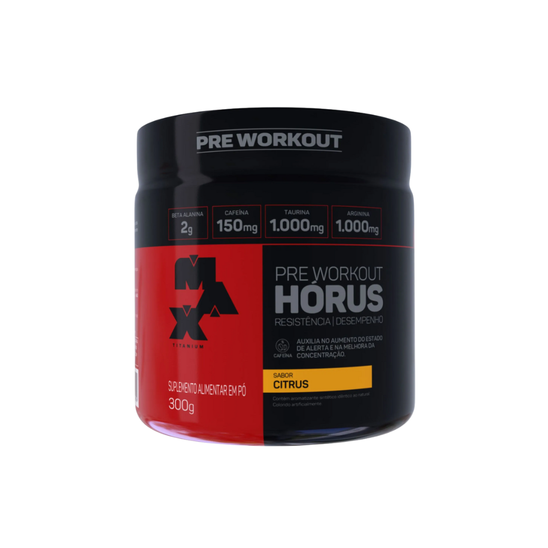 MAX TITANIUM PRÉ-TREINO HORUS POTE