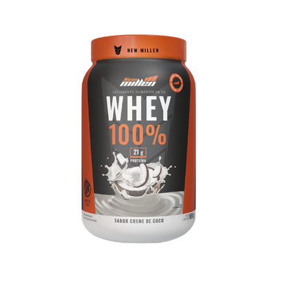 NEW MILLEN WHEY CONCENTRADO 100% POTE 900G