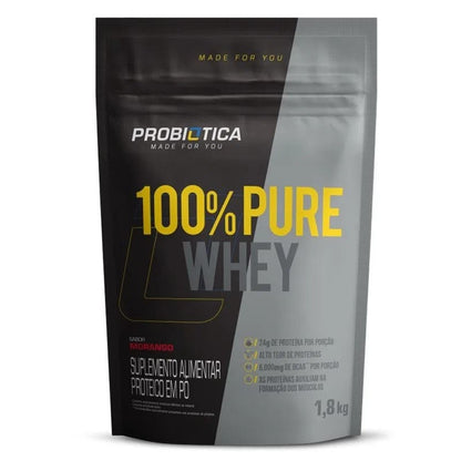 PROBIÓTICA WHEY CONCENTRADO 100% PURE