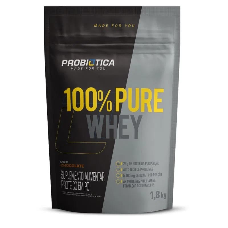 PROBIÓTICA WHEY CONCENTRADO 100% PURE