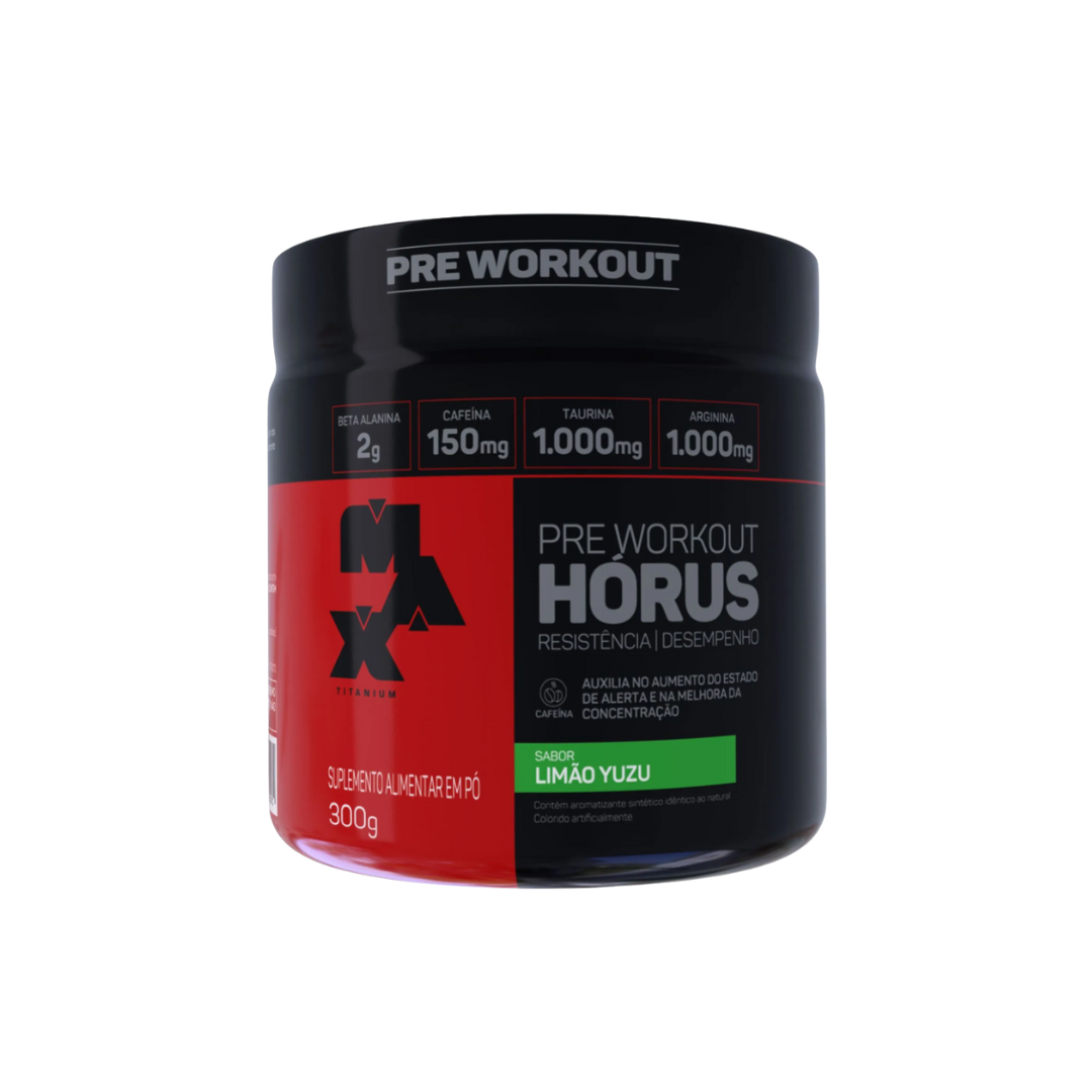 MAX TITANIUM PRÉ-TREINO HORUS POTE
