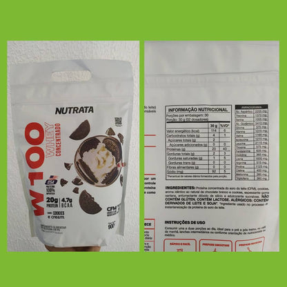 NUTRATA WHEY CONCENTRADO 100% REFIL 900G