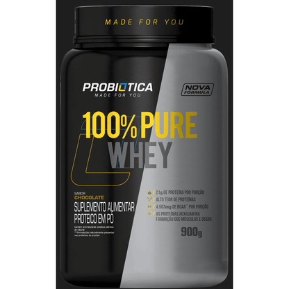 PROBIÓTICA WHEY CONCENTRADO 100% PURE