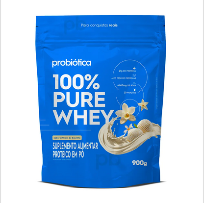 PROBIÓTICA WHEY CONCENTRADO 100% PURE