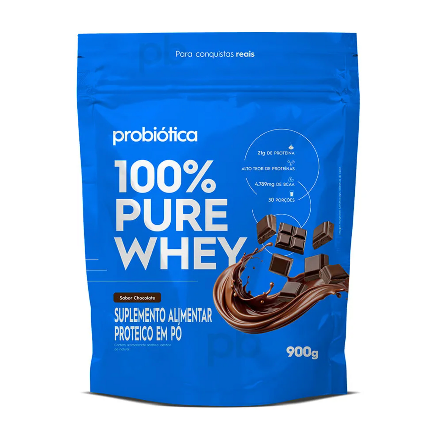 PROBIÓTICA WHEY CONCENTRADO 100% PURE