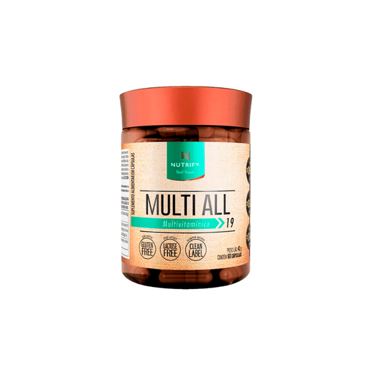 NUTRIFY MULTIVITAMINICO MULTI-ALL 60 CAPSULAS