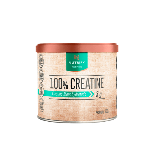 NUTRIFY CREATINA 100% MONOHIDRATADA 300G LATA