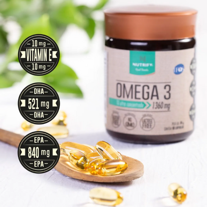NUTRIFY OMEGA 3 200 CAPSULAS