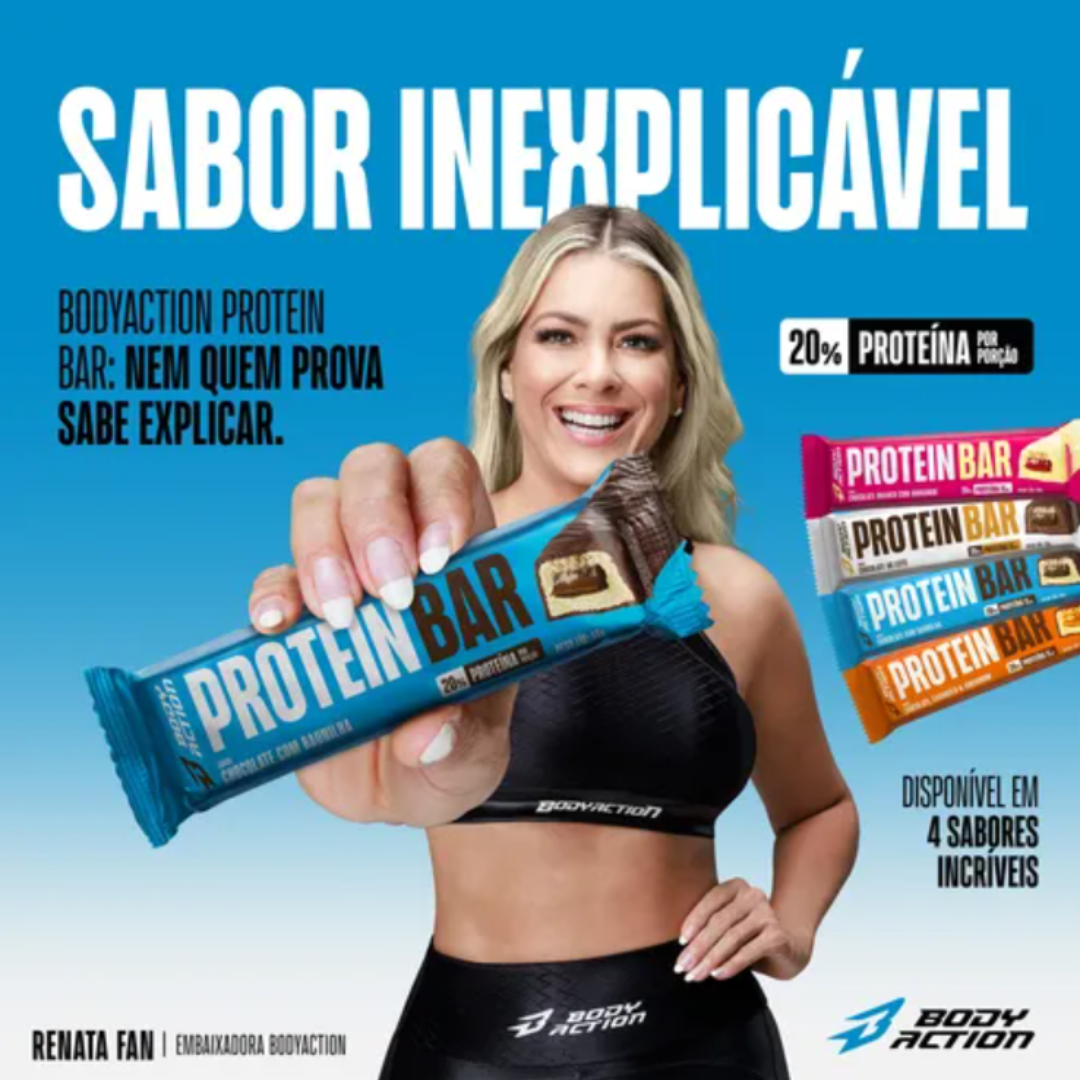BODYACTION BARRA DE PROTEÍNA PROTEIN BAR 55G