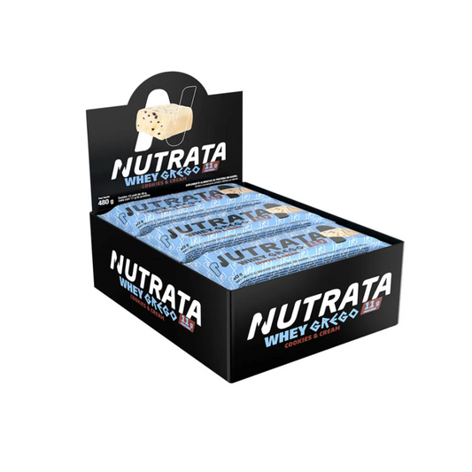 NUTRATA BARRA GREGO BAR 40G SABOR:SABOR;COOKIES & CREAM