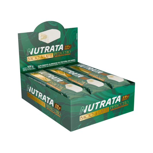 NUTRATA BARRA DE PROTEÍNA 70G - BACIO DI LATTE PISTACHE