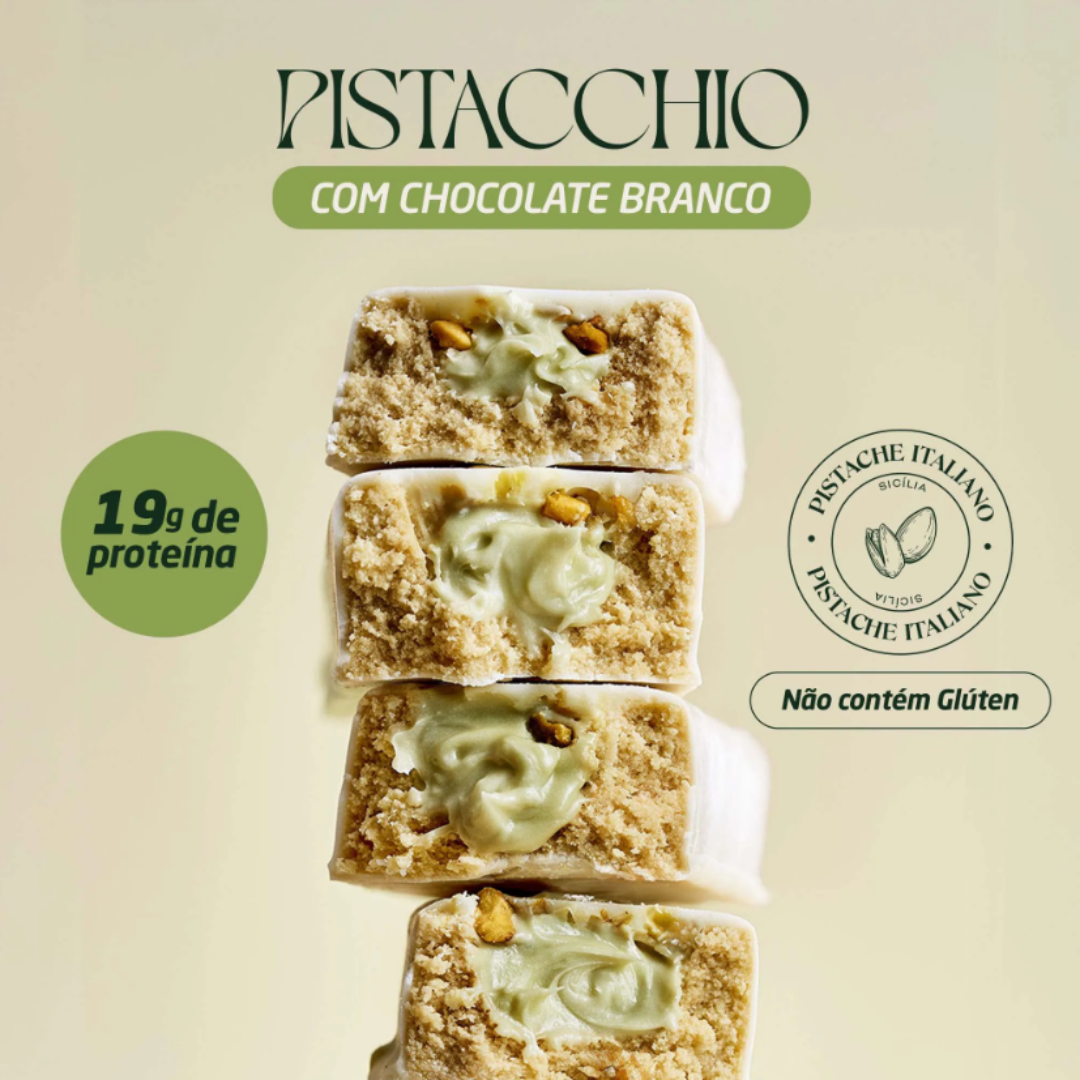 NUTRATA BARRA DE PROTEÍNA 70G - BACIO DI LATTE PISTACHE