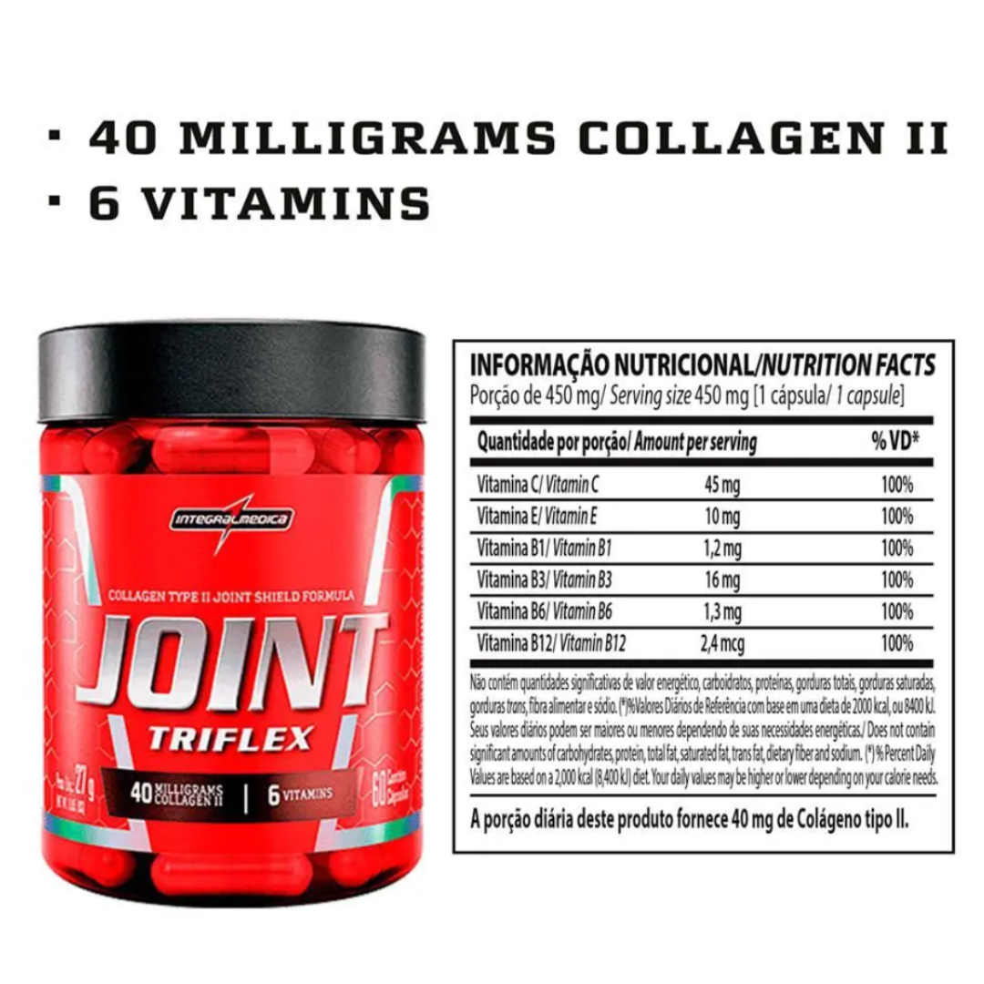 INTEGRAL MÉDICA COLAGENO JOINT TRIFLEX POTE 60CPS